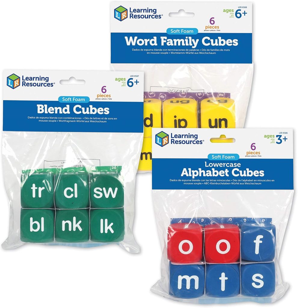 Word Family and Blend Cubes