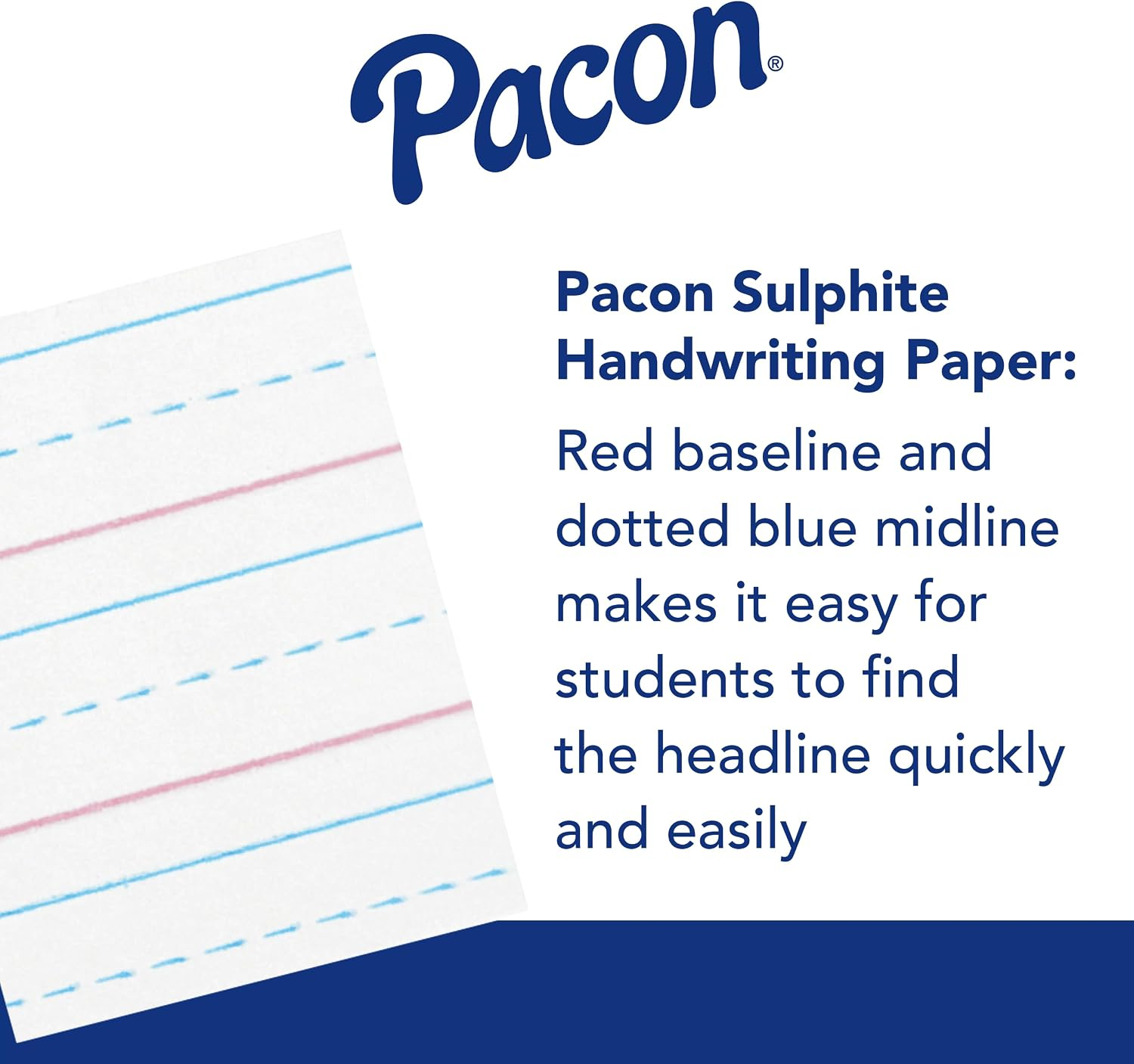 Pacon Zaner-Bloser Handwriting Paper